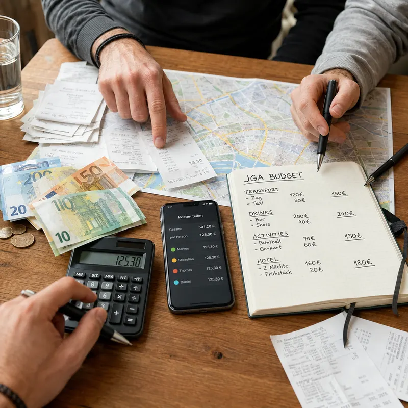 JGA-Budget-Guide: Was ein Junggesellenabschied wirklich kostet