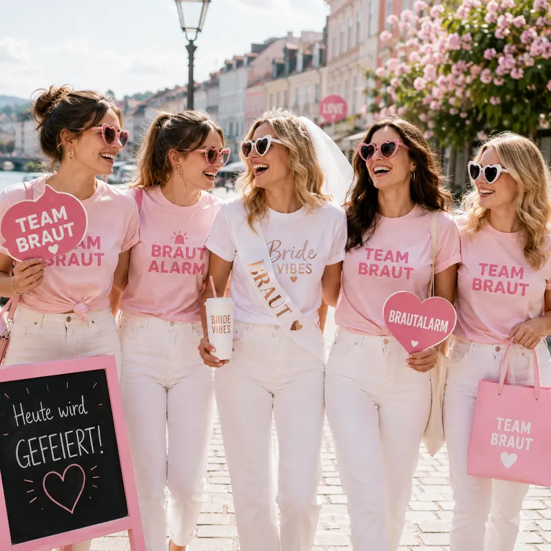 Die besten Team-Braut-Mottos